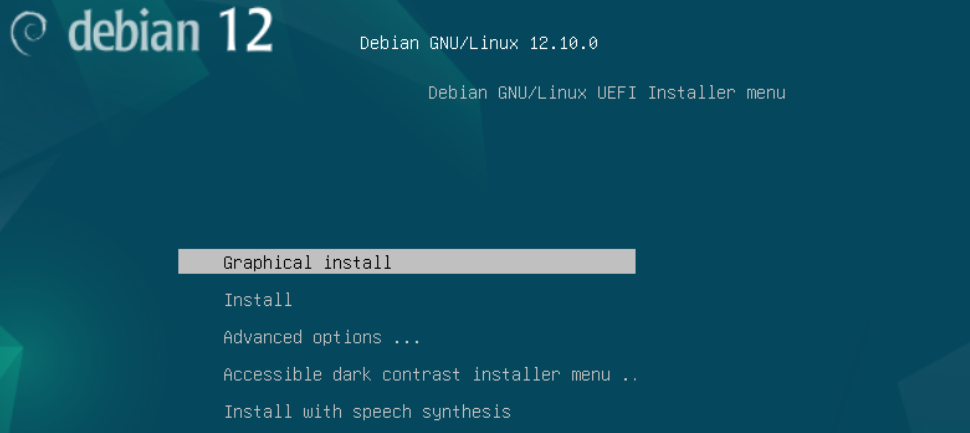graphical-install