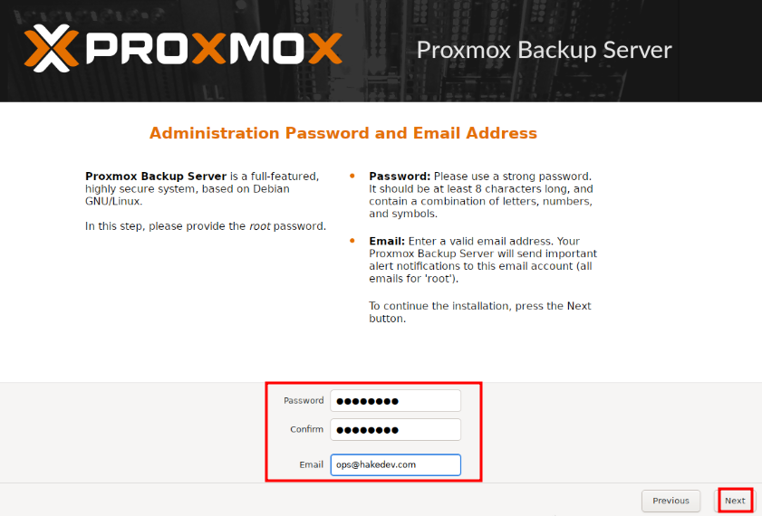password