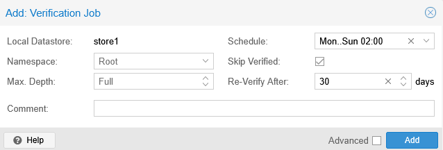 verification-schedule